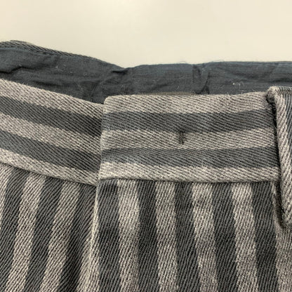 【中古品】【メンズ】 D101 2013 176 イタリア製 国内正規 TIGHT FIT STRIPE PANTS タイト フィット ストライプ パンツ ボトムス ズボン 152-251220-cs-29-izu サイズ：46 カラー：ブラック×グレー 万代Net店