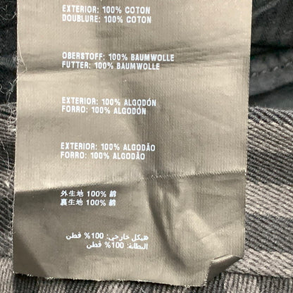 【中古品】【メンズ】 D101 2013 176 イタリア製 国内正規 TIGHT FIT STRIPE PANTS タイト フィット ストライプ パンツ ボトムス ズボン 152-251220-cs-29-izu サイズ：46 カラー：ブラック×グレー 万代Net店
