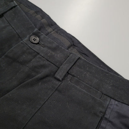 【現状渡し品】【メンズ】 DOLCE&GABBANA ドルチェアンドガッバーナ PATCHWORK PANTS G4O2EX パッチワークパンツ イタリア製 ボトムス 152-251215-as-13-izu サイズ：44 カラー：ブラック 万代Net店