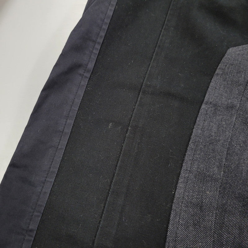 【現状渡し品】【メンズ】 DOLCE&GABBANA ドルチェアンドガッバーナ PATCHWORK PANTS G4O2EX パッチワークパンツ イタリア製 ボトムス 152-251215-as-13-izu サイズ：44 カラー：ブラック 万代Net店