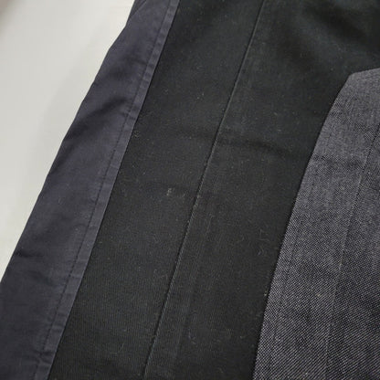 【現状渡し品】【メンズ】 DOLCE&GABBANA ドルチェアンドガッバーナ PATCHWORK PANTS G4O2EX パッチワークパンツ イタリア製 ボトムス 152-251215-as-13-izu サイズ：44 カラー：ブラック 万代Net店