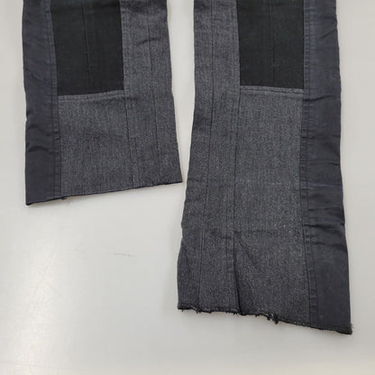 【現状渡し品】【メンズ】 DOLCE&GABBANA ドルチェアンドガッバーナ PATCHWORK PANTS G4O2EX パッチワークパンツ イタリア製 ボトムス 152-251215-as-13-izu サイズ：44 カラー：ブラック 万代Net店