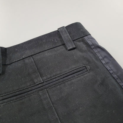 【現状渡し品】【メンズ】 DOLCE&GABBANA ドルチェアンドガッバーナ PATCHWORK PANTS G4O2EX パッチワークパンツ イタリア製 ボトムス 152-251215-as-13-izu サイズ：44 カラー：ブラック 万代Net店