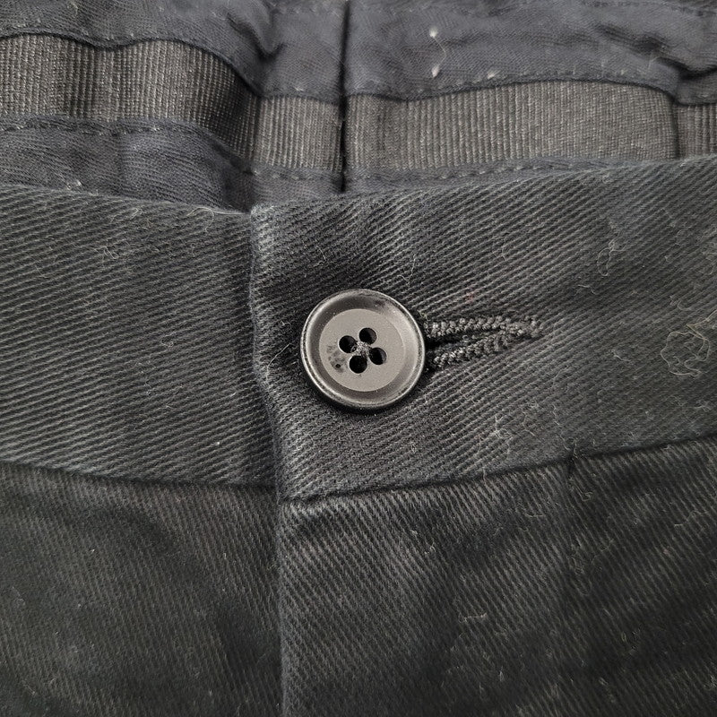 【現状渡し品】【メンズ】 DOLCE&GABBANA ドルチェアンドガッバーナ PATCHWORK PANTS G4O2EX パッチワークパンツ イタリア製 ボトムス 152-251215-as-13-izu サイズ：44 カラー：ブラック 万代Net店