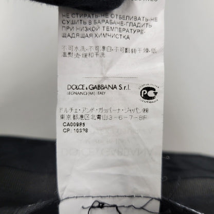 【現状渡し品】【メンズ】 DOLCE&GABBANA ドルチェアンドガッバーナ PATCHWORK PANTS G4O2EX パッチワークパンツ イタリア製 ボトムス 152-251215-as-13-izu サイズ：44 カラー：ブラック 万代Net店