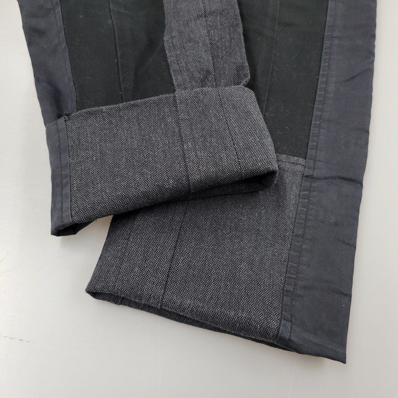 【現状渡し品】【メンズ】 DOLCE&GABBANA ドルチェアンドガッバーナ PATCHWORK PANTS G4O2EX パッチワークパンツ イタリア製 ボトムス 152-251215-as-13-izu サイズ：44 カラー：ブラック 万代Net店