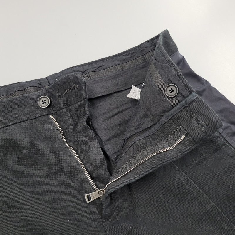 【現状渡し品】【メンズ】 DOLCE&GABBANA ドルチェアンドガッバーナ PATCHWORK PANTS G4O2EX パッチワークパンツ イタリア製 ボトムス 152-251215-as-13-izu サイズ：44 カラー：ブラック 万代Net店