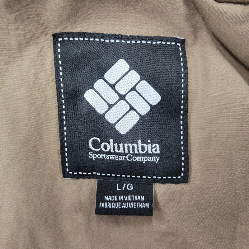 【中古品】【メンズ】 COLUMBIA BLACK LABEL コロンビア ブラック レーベル PM0216 MOUNTAIN NYLON JACKET マウンテン ナイロン ジャケット アウター 144-251216-cs-01-izu サイズ：L カラー：ベージュ 万代Net店
