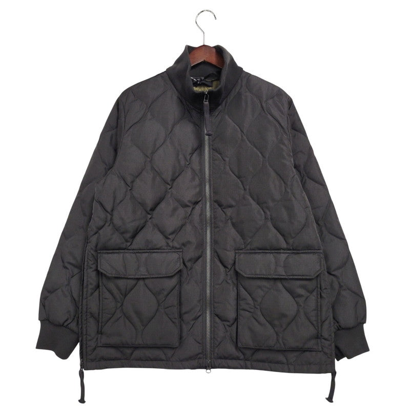 【中古品】【メンズ】 TAION タイオン MILITARY LIB HI NECK DOWN JACKET TAION-112ZML-1 ミリタリー リブハイネック ダウンジャケット アウター 144-251215-as-14-izu サイズ：XL カラー：ブラック 万代Net店