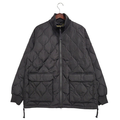 【中古品】【メンズ】 TAION タイオン MILITARY LIB HI NECK DOWN JACKET TAION-112ZML-1 ミリタリー リブハイネック ダウンジャケット アウター 144-251215-as-14-izu サイズ：XL カラー：ブラック 万代Net店