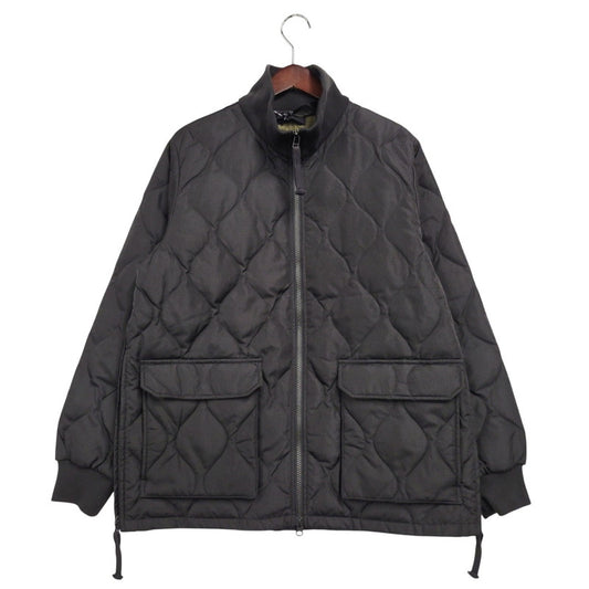 【中古品】【メンズ】 TAION タイオン MILITARY LIB HI NECK DOWN JACKET TAION-112ZML-1 ミリタリー リブハイネック ダウンジャケット アウター 144-251215-as-14-izu サイズ：XL カラー：ブラック 万代Net店