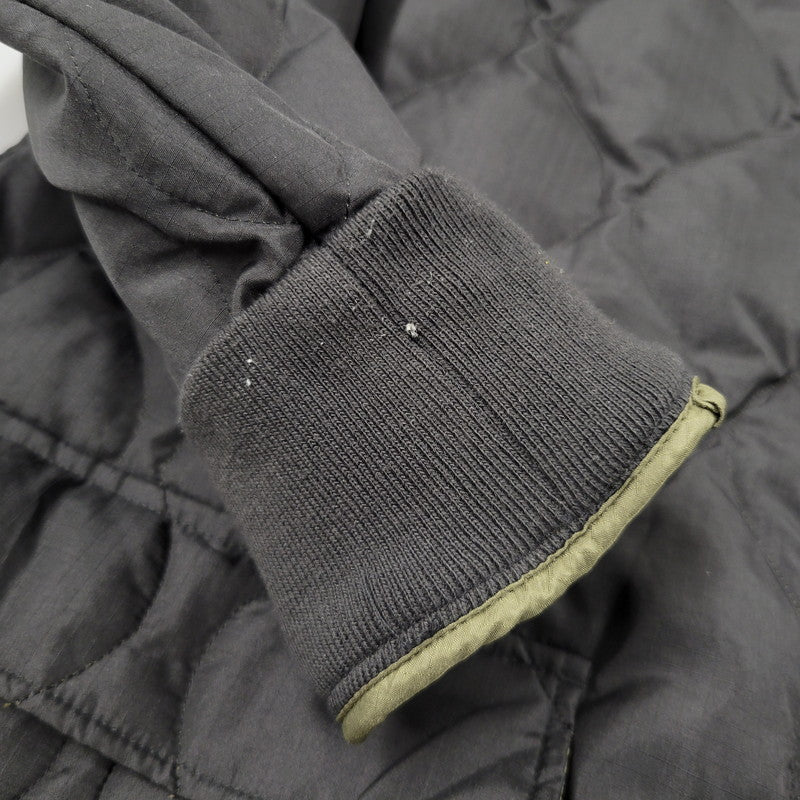 【中古品】【メンズ】 TAION タイオン MILITARY LIB HI NECK DOWN JACKET TAION-112ZML-1 ミリタリー リブハイネック ダウンジャケット アウター 144-251215-as-14-izu サイズ：XL カラー：ブラック 万代Net店