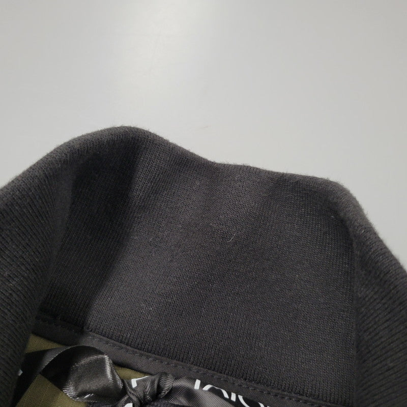 【中古品】【メンズ】 TAION タイオン MILITARY LIB HI NECK DOWN JACKET TAION-112ZML-1 ミリタリー リブハイネック ダウンジャケット アウター 144-251215-as-14-izu サイズ：XL カラー：ブラック 万代Net店