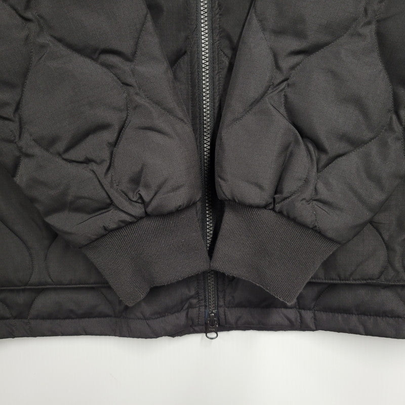 【中古品】【メンズ】 TAION タイオン MILITARY LIB HI NECK DOWN JACKET TAION-112ZML-1 ミリタリー リブハイネック ダウンジャケット アウター 144-251215-as-14-izu サイズ：XL カラー：ブラック 万代Net店