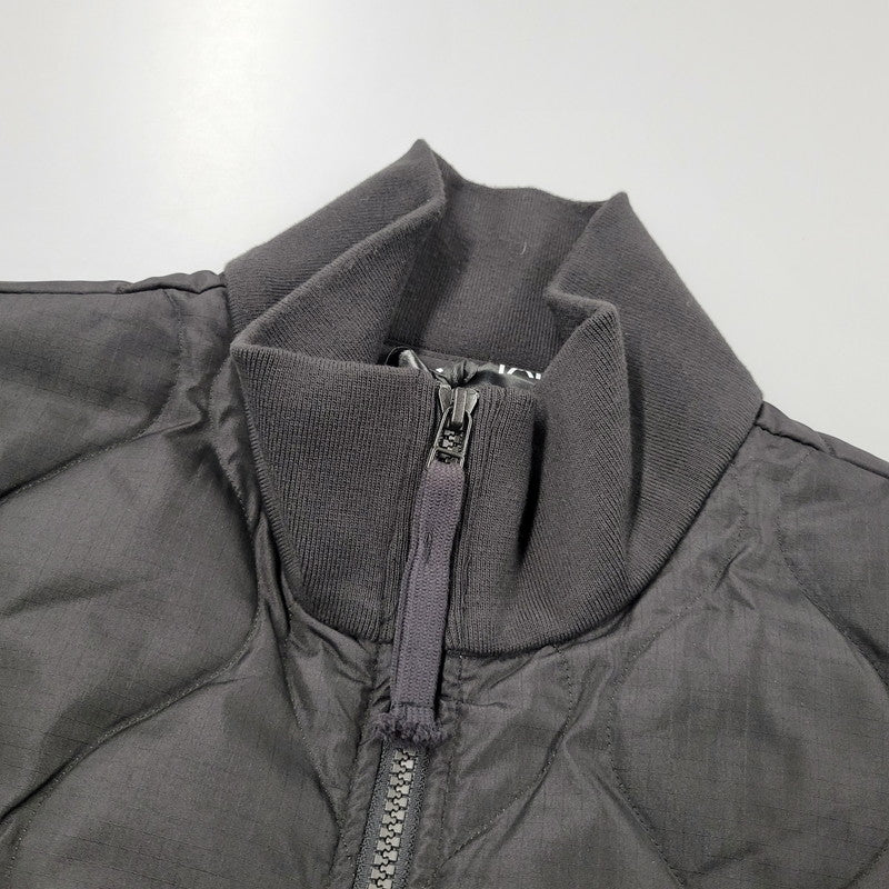【中古品】【メンズ】 TAION タイオン MILITARY LIB HI NECK DOWN JACKET TAION-112ZML-1 ミリタリー リブハイネック ダウンジャケット アウター 144-251215-as-14-izu サイズ：XL カラー：ブラック 万代Net店
