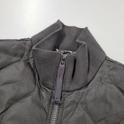 【中古品】【メンズ】 TAION タイオン MILITARY LIB HI NECK DOWN JACKET TAION-112ZML-1 ミリタリー リブハイネック ダウンジャケット アウター 144-251215-as-14-izu サイズ：XL カラー：ブラック 万代Net店