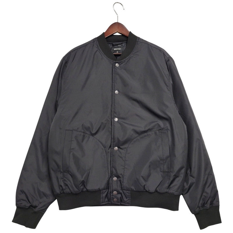 【中古美品】【メンズ】 BRIXTON ブリクストン DILLINGER FLIGHT BOMBER JACKET 03439 ディリンジャー フライト ボンバージャケット アウター 142-251216-as-07-izu サイズ：M カラー：ブラック 万代Net店