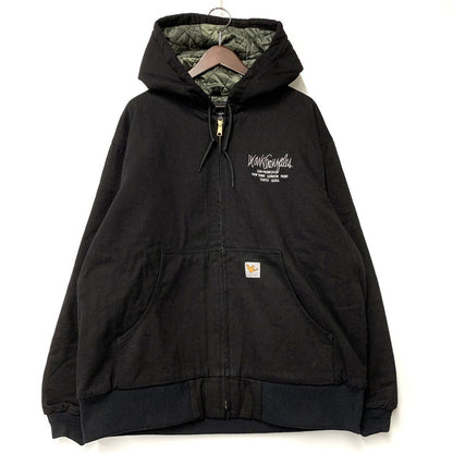 【中古美品】【メンズ】 Mark Gonzales マークゴンザレス 2H5-63885 HOODED CANVAS JACKET フーデッド キャンバス ジャケット トップス パーカー 142-251221-ya-11-izu サイズ：XL カラー：BLACK 万代Net店