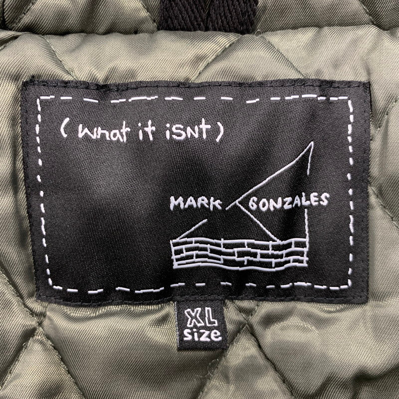 【中古美品】【メンズ】 Mark Gonzales マークゴンザレス 2H5-63885 HOODED CANVAS JACKET フーデッド キャンバス ジャケット トップス パーカー 142-251221-ya-11-izu サイズ：XL カラー：BLACK 万代Net店