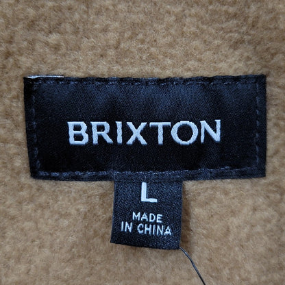 【中古美品】【メンズ】 BRIXTON ブリクストン CLAXTON PARSONS LINED JACKET 03437 クラクストン パーソンズ ラインド ジャケット アウター 142-251215-as-17-izu サイズ：L カラー：ブラウン 万代Net店