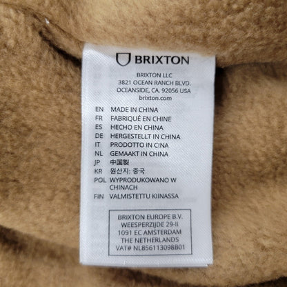 【中古美品】【メンズ】 BRIXTON ブリクストン CLAXTON PARSONS LINED JACKET 03437 クラクストン パーソンズ ラインド ジャケット アウター 142-251215-as-17-izu サイズ：L カラー：ブラウン 万代Net店