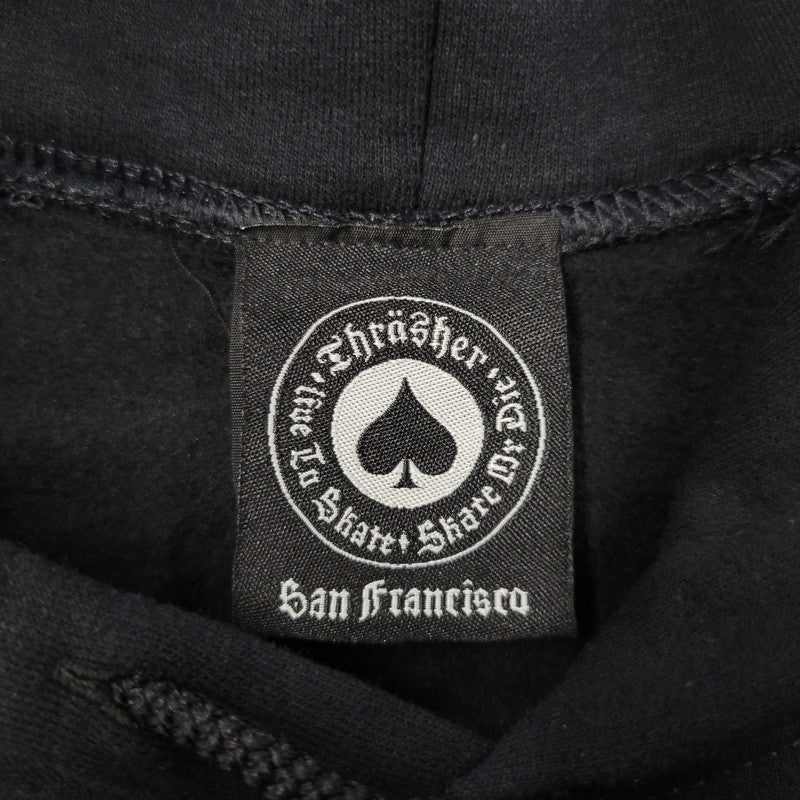 【中古美品】【メンズ】 × SPITFIRE スピットファイア HOODIE フーディー パーカー 長袖 トップス 142-251216-as-03-izu サイズ：L カラー：ブラック 万代Net店