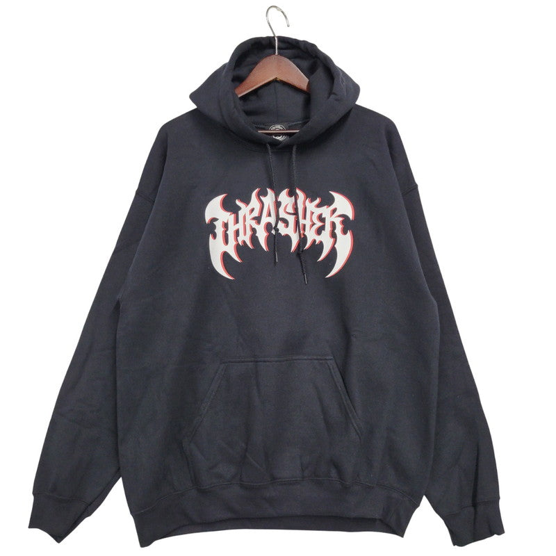 【中古美品】【メンズ】 HEAVY METAL HOODIE フーディー パーカー 長袖 トップス 142-251216-as-02-izu サイズ：L カラー：ブラック 万代Net店