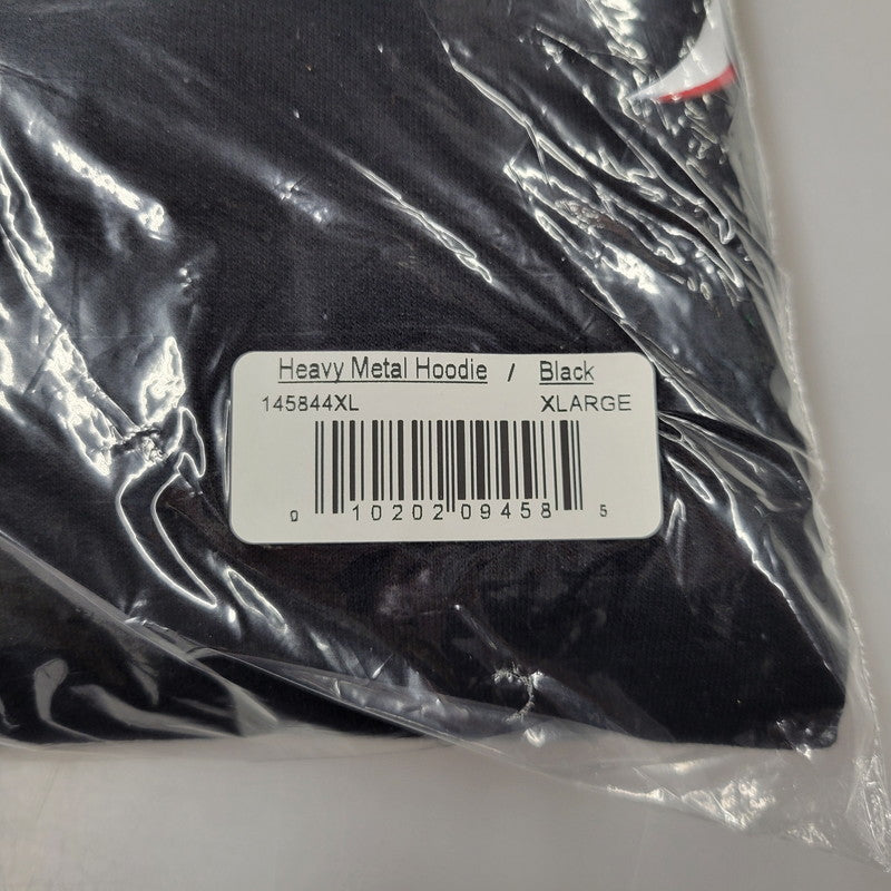 【中古美品】【メンズ】 THRASHER スラッシャー HEAVY METAL HOODIE フーディー パーカー トップス 142-251215-as-09-izu サイズ：XL カラー：ブラック 万代Net店