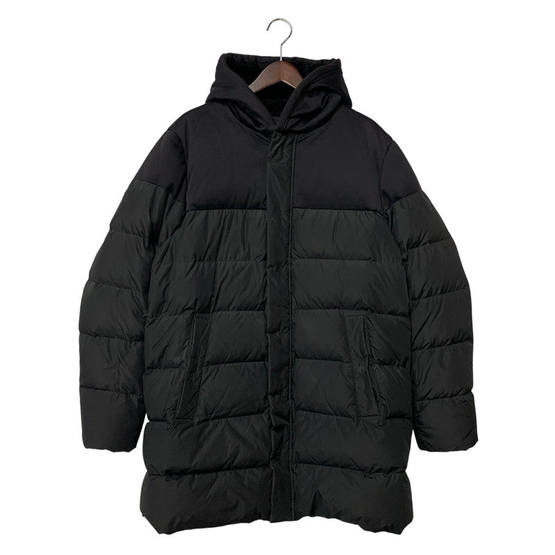 【中古品】【メンズ】 ARMANI COLLEZIONI アルマーニコレッツォーニ DOWN COAT ダウンコート アウター 長袖 141-251215-kh-01-izu サイズ：USA42 カラー：ブラック 万代Net店