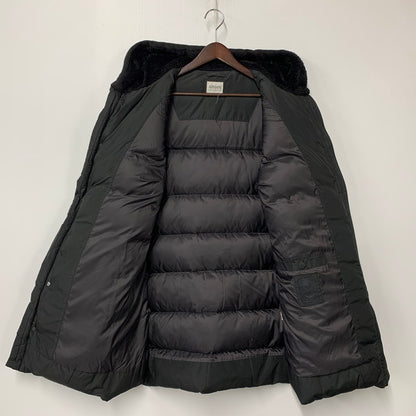 【中古品】【メンズ】 ARMANI COLLEZIONI アルマーニコレッツォーニ DOWN COAT ダウンコート アウター 長袖 141-251215-kh-01-izu サイズ：USA42 カラー：ブラック 万代Net店