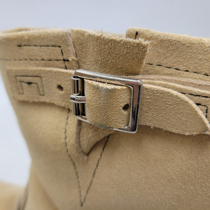 【中古品】【メンズ】 RED WING レッドウィング ENGINEER BOOT 8268 エンジニアブーツ USA製 刺繍羽タグ シューズ 靴 164-251215-as-04-izu サイズ：27.5cm カラー：ベージュ 万代Net店