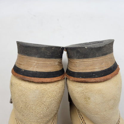 【中古品】【メンズ】 RED WING レッドウィング ENGINEER BOOT 8268 エンジニアブーツ USA製 刺繍羽タグ シューズ 靴 164-251215-as-04-izu サイズ：27.5cm カラー：ベージュ 万代Net店