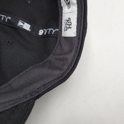 【中古品】【メンズ】 Ron Herman ロンハーマン × NEWERA ニューエラ 9FIFTY ナインフィフティー SNAPBACK CAP スナップバック キャップ 帽子 185-251215-ya-20-izu サイズ：F カラー：BLACK 万代Net店