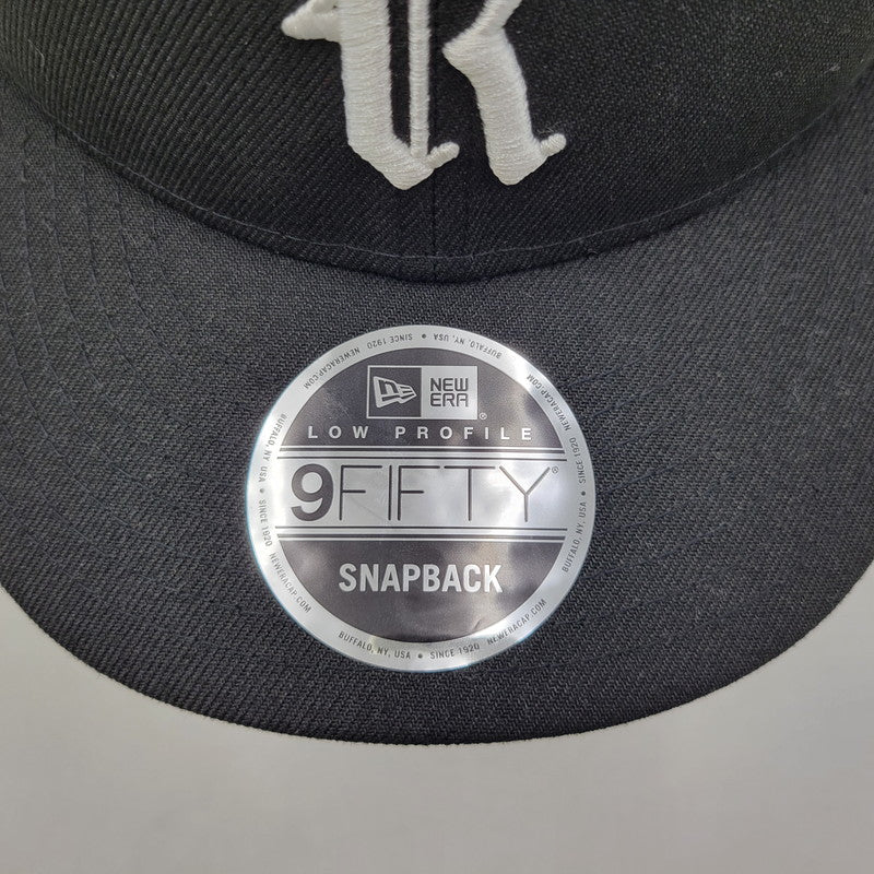 【中古品】【メンズ】 Ron Herman ロンハーマン × NEWERA ニューエラ 9FIFTY ナインフィフティー SNAPBACK CAP スナップバック キャップ 帽子 185-251215-ya-20-izu サイズ：F カラー：BLACK 万代Net店