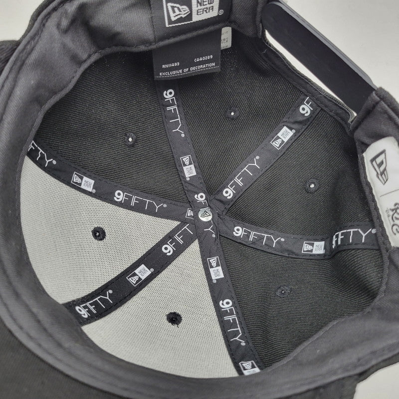 【中古品】【メンズ】 Ron Herman ロンハーマン × NEWERA ニューエラ 9FIFTY ナインフィフティー SNAPBACK CAP スナップバック キャップ 帽子 185-251215-ya-20-izu サイズ：F カラー：BLACK 万代Net店