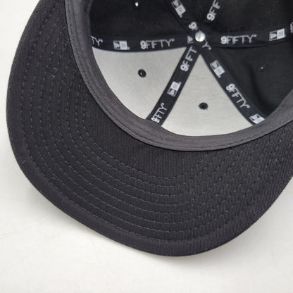 【中古品】【メンズ】 Ron Herman ロンハーマン × NEWERA ニューエラ 9FIFTY ナインフィフティー SNAPBACK CAP スナップバック キャップ 帽子 185-251215-ya-20-izu サイズ：F カラー：BLACK 万代Net店