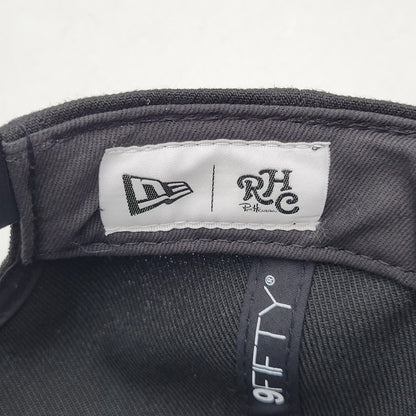 【中古品】【メンズ】 Ron Herman ロンハーマン × NEWERA ニューエラ 9FIFTY ナインフィフティー SNAPBACK CAP スナップバック キャップ 帽子 185-251215-ya-20-izu サイズ：F カラー：BLACK 万代Net店