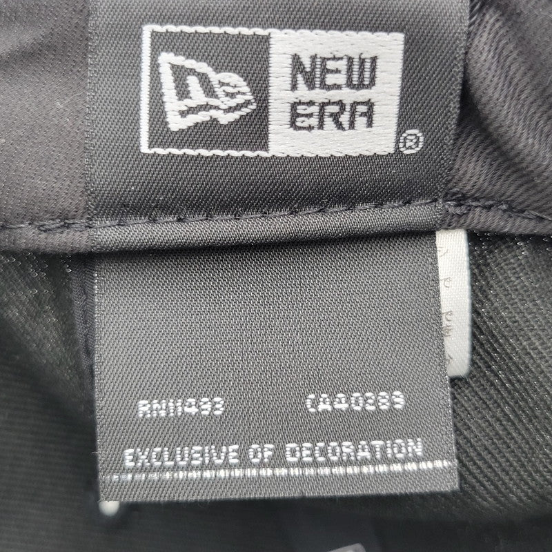【中古品】【メンズ】 Ron Herman ロンハーマン × NEWERA ニューエラ 9FIFTY ナインフィフティー SNAPBACK CAP スナップバック キャップ 帽子 185-251215-ya-20-izu サイズ：F カラー：BLACK 万代Net店