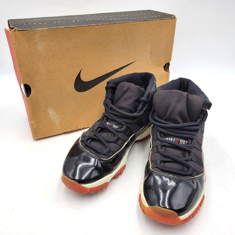 【中古品】【メンズ/レディース】 NIKE ナイキ 130245-062 観賞用 90S AIR JORDAN エア ジョーダン 11 OG PLAYOFFS プレイオフ (1995) スニーカー シューズ 靴 160-251215-ya-21-izu サイズ：26cm カラー：BLACK-TRUE/RED-WHITE 万代Net店