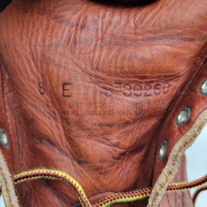 【現状渡し品】【メンズ】 RED WING レッドウィング IRISH SETTER BOOT 8175 アイリッシュセッター ブーツ 半円犬タグ シューズ 靴 164-251215-as-08-izu サイズ：8 カラー：ブラウン 万代Net店