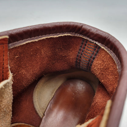 【現状渡し品】【メンズ】 RED WING レッドウィング IRISH SETTER BOOT 8175 アイリッシュセッター ブーツ 半円犬タグ シューズ 靴 164-251215-as-08-izu サイズ：8 カラー：ブラウン 万代Net店