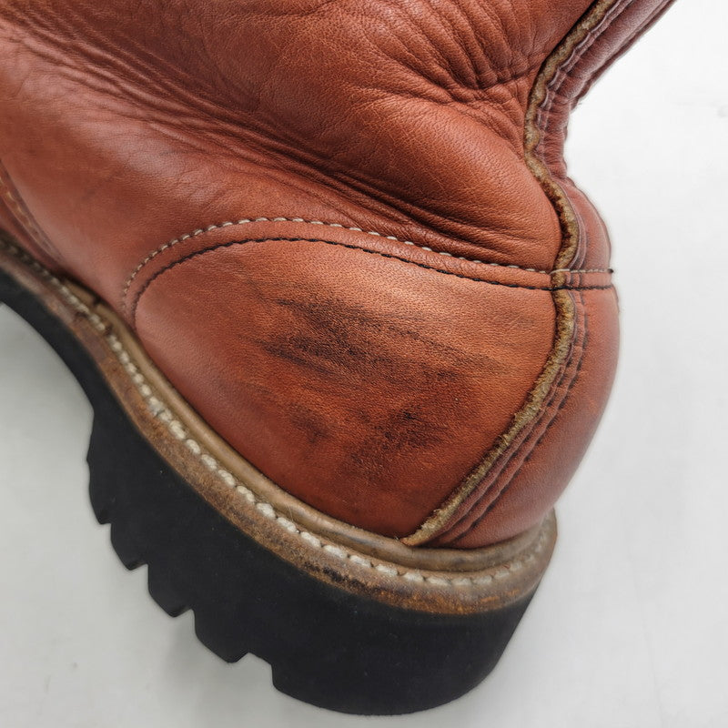 【現状渡し品】【メンズ】 RED WING レッドウィング IRISH SETTER BOOT 8175 アイリッシュセッター ブーツ 半円犬タグ シューズ 靴 164-251215-as-08-izu サイズ：8 カラー：ブラウン 万代Net店