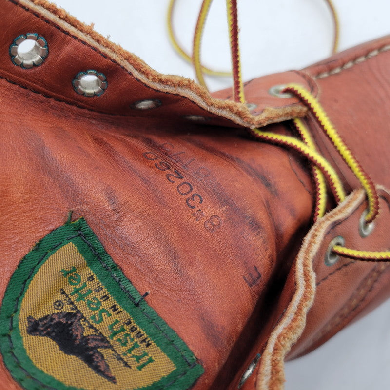 【現状渡し品】【メンズ】 RED WING レッドウィング IRISH SETTER BOOT 8175 アイリッシュセッター ブーツ 半円犬タグ シューズ 靴 164-251215-as-08-izu サイズ：8 カラー：ブラウン 万代Net店