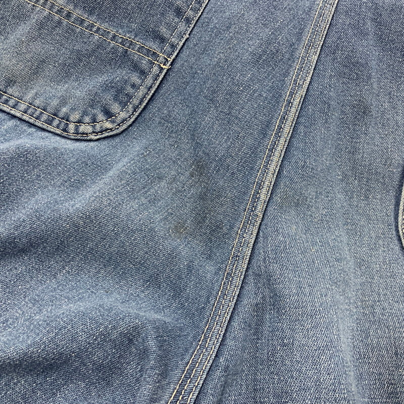 【中古品】【メンズ】 ROEBUCKS ローバックス USA製 80S DENIM OVERALLS デニム オーバーオール ボトムス 157-251226-yn-04-izu サイズ：不明 カラー：インディゴ 万代Net店