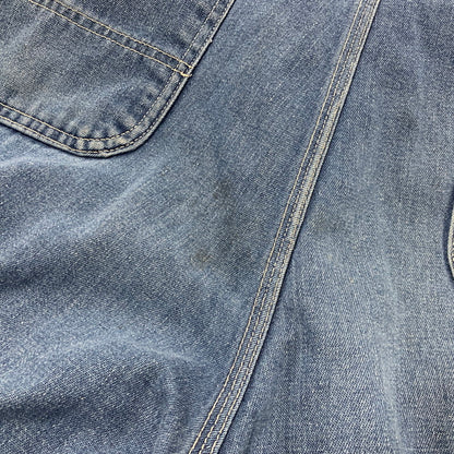 【中古品】【メンズ】 ROEBUCKS ローバックス USA製 80S DENIM OVERALLS デニム オーバーオール ボトムス 157-251226-yn-04-izu サイズ：不明 カラー：インディゴ 万代Net店