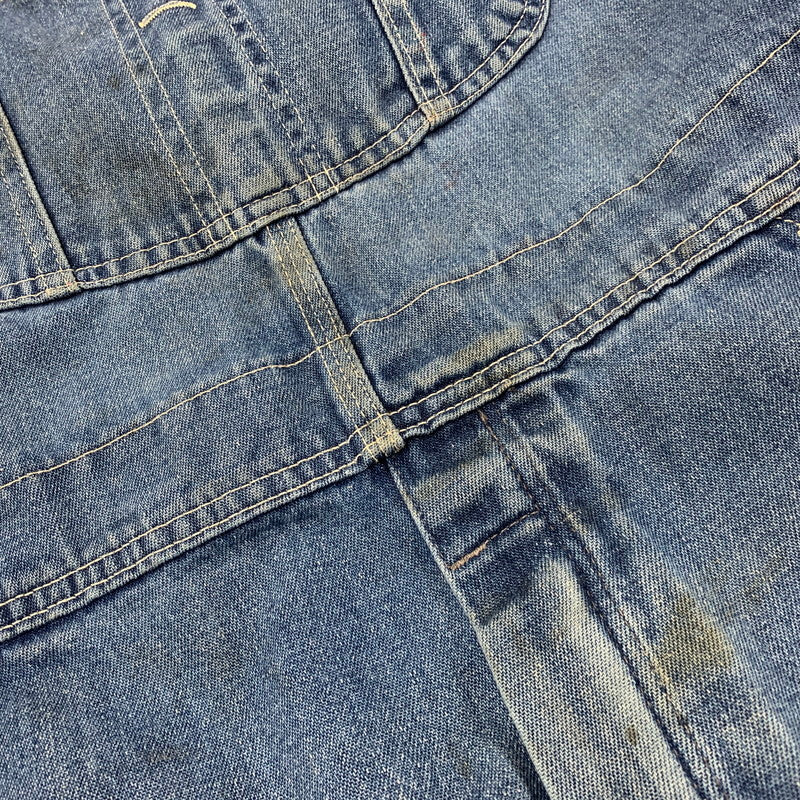 【中古品】【メンズ】 ROEBUCKS ローバックス USA製 80S DENIM OVERALLS デニム オーバーオール ボトムス 157-251226-yn-04-izu サイズ：不明 カラー：インディゴ 万代Net店