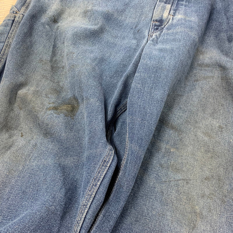 【中古品】【メンズ】 ROEBUCKS ローバックス USA製 80S DENIM OVERALLS デニム オーバーオール ボトムス 157-251226-yn-04-izu サイズ：不明 カラー：インディゴ 万代Net店
