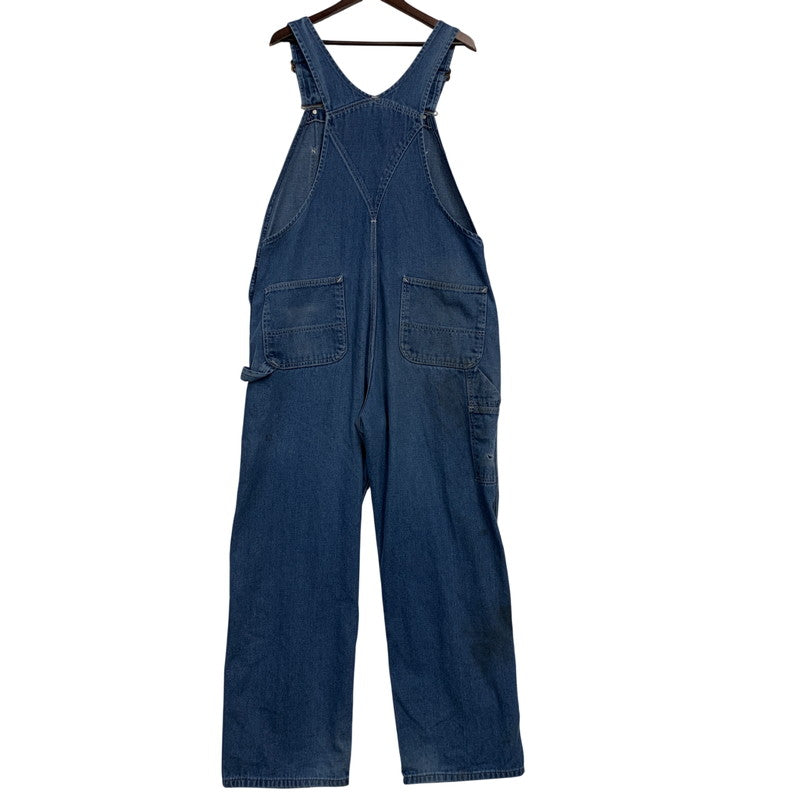 【中古品】【メンズ】 ROEBUCKS ローバックス USA製 80S DENIM OVERALLS デニム オーバーオール ボトムス 157-251226-yn-04-izu サイズ：不明 カラー：インディゴ 万代Net店