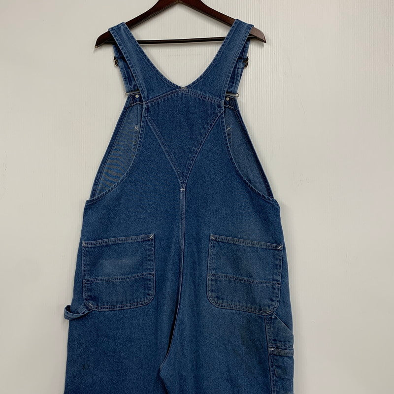 【中古品】【メンズ】 ROEBUCKS ローバックス USA製 80S DENIM OVERALLS デニム オーバーオール ボトムス 157-251226-yn-04-izu サイズ：不明 カラー：インディゴ 万代Net店