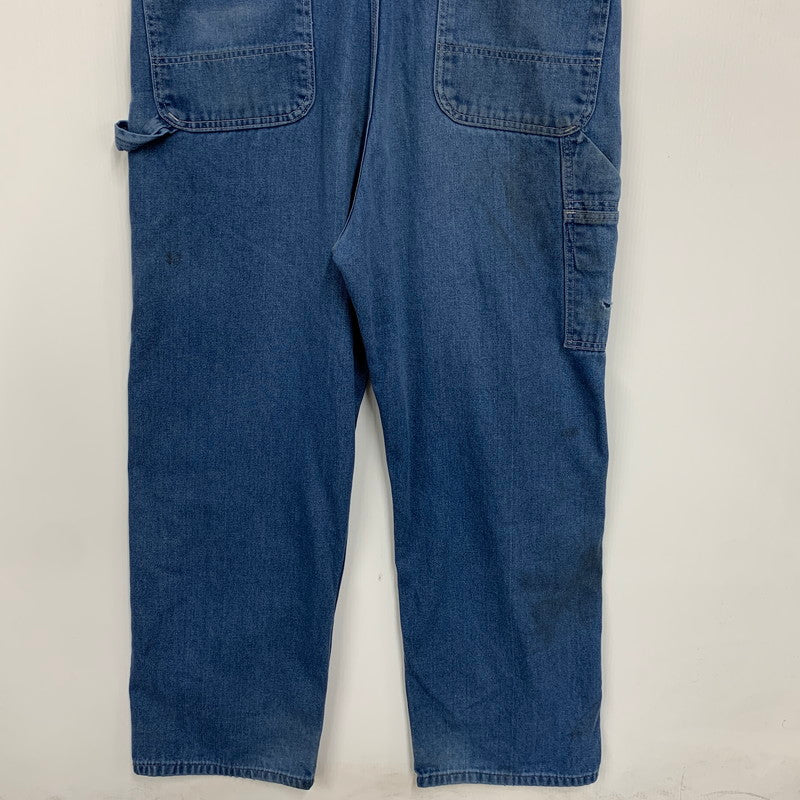 【中古品】【メンズ】 ROEBUCKS ローバックス USA製 80S DENIM OVERALLS デニム オーバーオール ボトムス 157-251226-yn-04-izu サイズ：不明 カラー：インディゴ 万代Net店